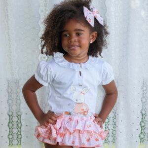 Conjunto melocotón niña MON PETIT BONBON