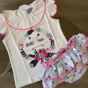 Conjunto braga niña estrellas MON PETIT BONBON