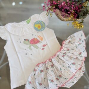 Conjunto tortuga niña PIO PIO