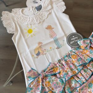 Conjunto liberty MON PETIT BONBON