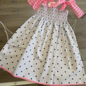 Vestido engomado estrellas MON PETIT BONBON