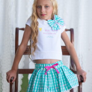 Conjunto niña caballitos de mar MON PETIT BONBON