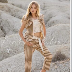 Conjunto de niña rayas BIMBA COLLECTION