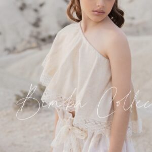 Conjunto top asimetrico BIMBA COLLECTION