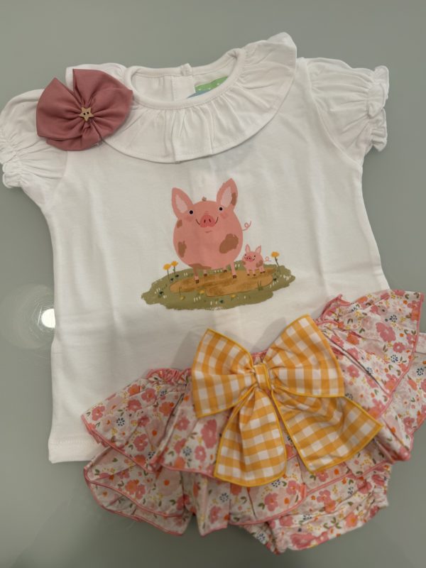 Conjunto cerdito niña PIIO PIO