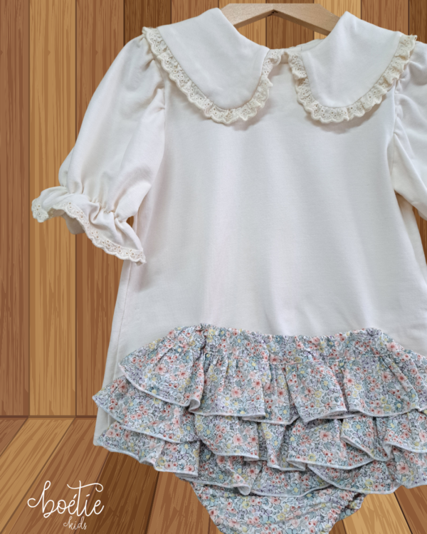 Conjunto braga flores dania BOETIE KIDS