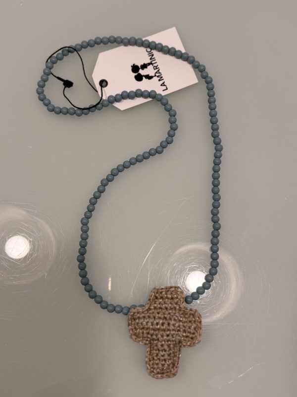 Collar cruz camel marsella LA MARTINICA