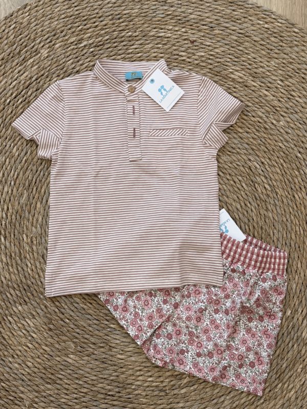 Conjunto boxer niño lila flicka LA MARTINICA