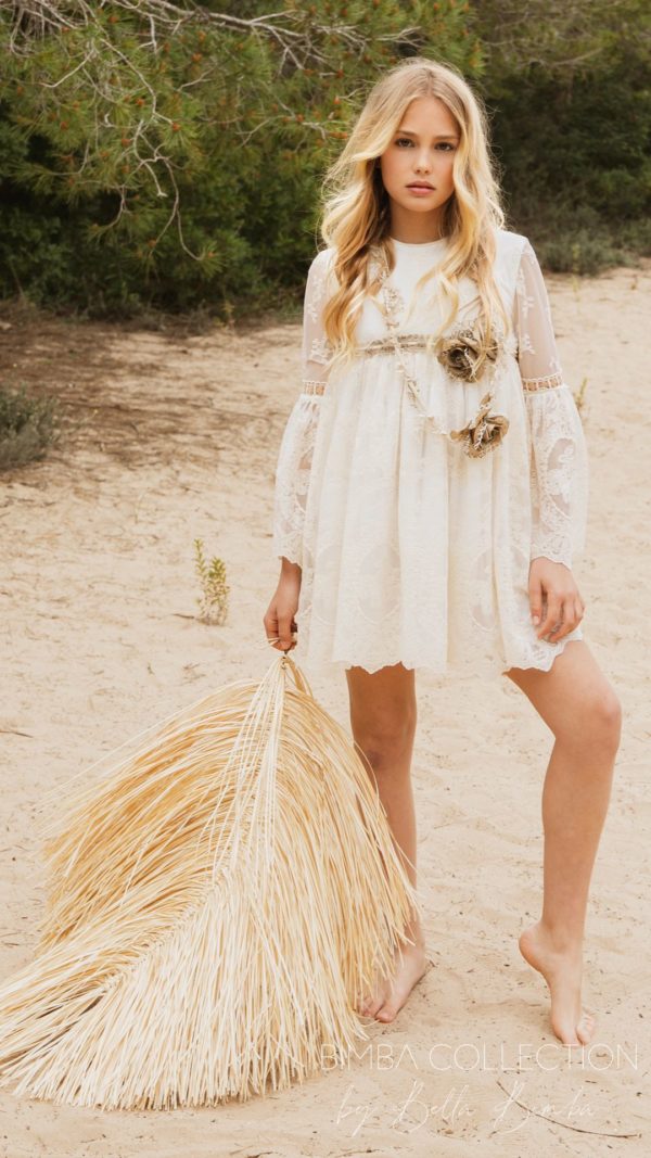 Vestido tul bordado BELLA BIMBA