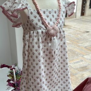 Vestido tirantes flor EVE CHILDREN