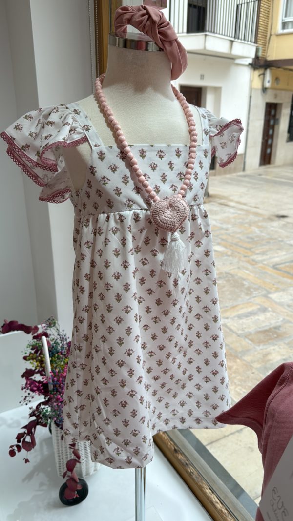 Vestido tirantes flor EVE CHILDREN