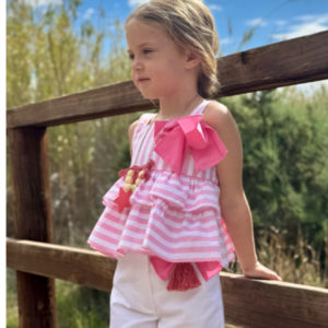 Conjunto rayas MON PETIT BONBON
