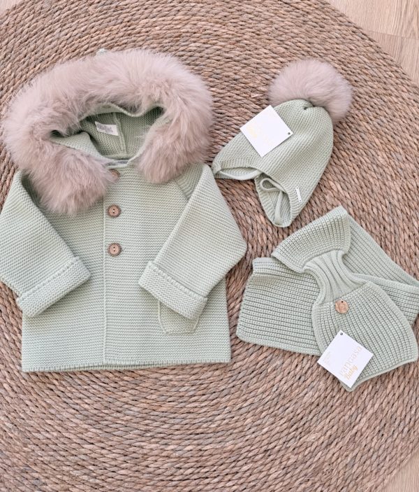 Gorro orejero verde hoja PANGASA