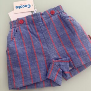 Pantalón corto raya fresa COCOTE