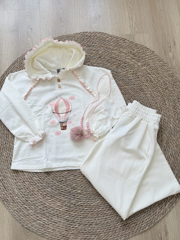 Conjunto jogging globo MON PETIT BONBON