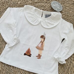 Camiseta india MON PETIT BONBON