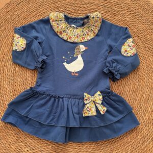 Vestido oca liberty MON PETIT BONBON