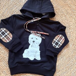 Sudadera niño perro MON PETIT BONBON