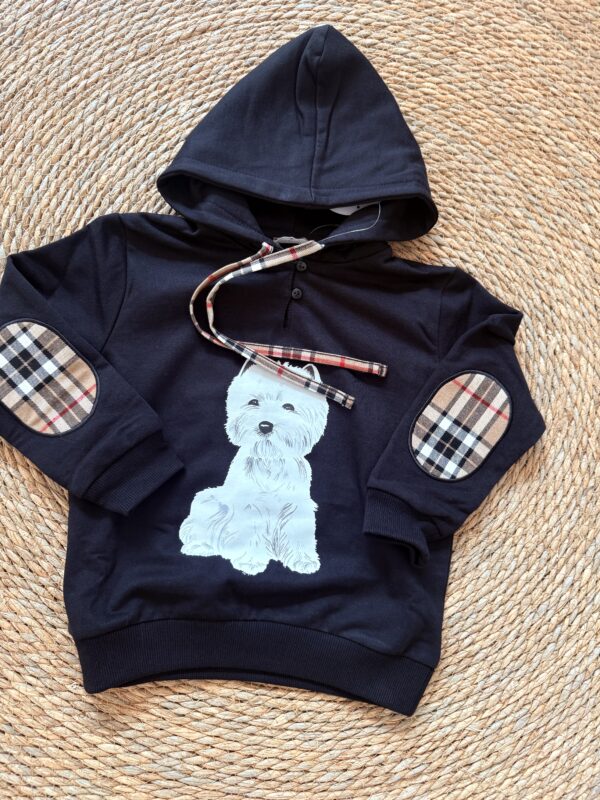 Sudadera niño perro MON PETIT BONBON
