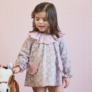Vestido corte Jesusito viena LA MARTINICA