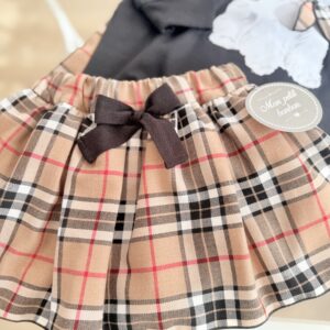 Falda braga burberry MON PETIT BONBON
