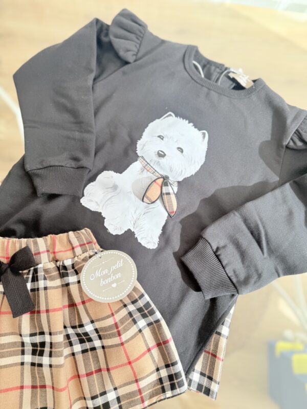 Falda braga burberry MON PETIT BONBON - Imagen 2