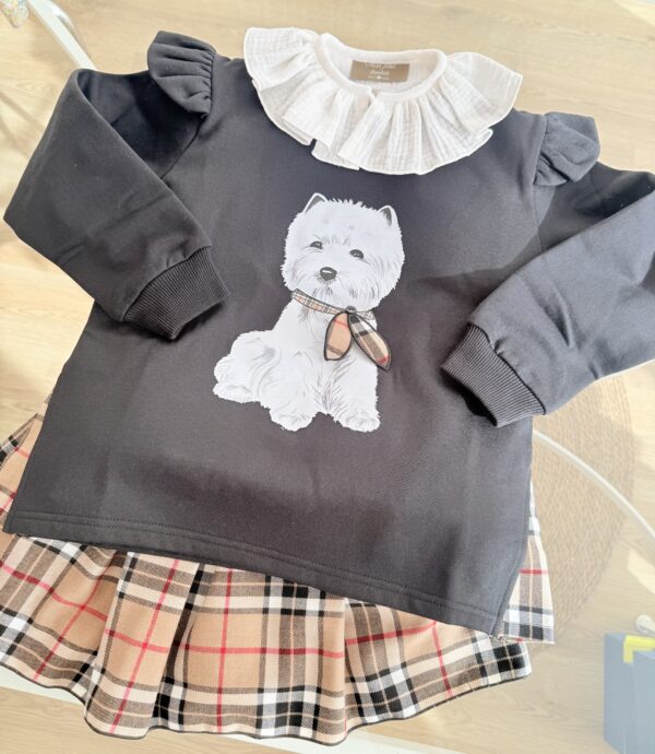 Falda braga burberry MON PETIT BONBON - Imagen 3