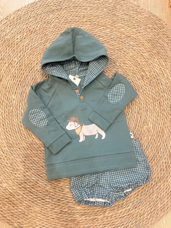Conjunto niño petit & flower LA MARTINICA