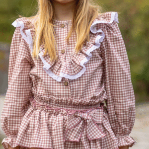 Blusa vichy jazmín BOETIE KIDS