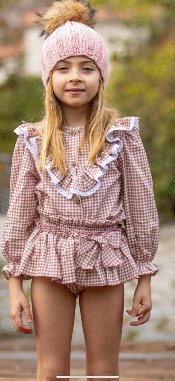 Blusa vichy jazmín BOETIE KIDS