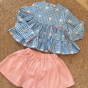 Conjunto blusa globos MON PETIT BONBON