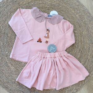 Conjunto felpa india MON PETIT BONBON