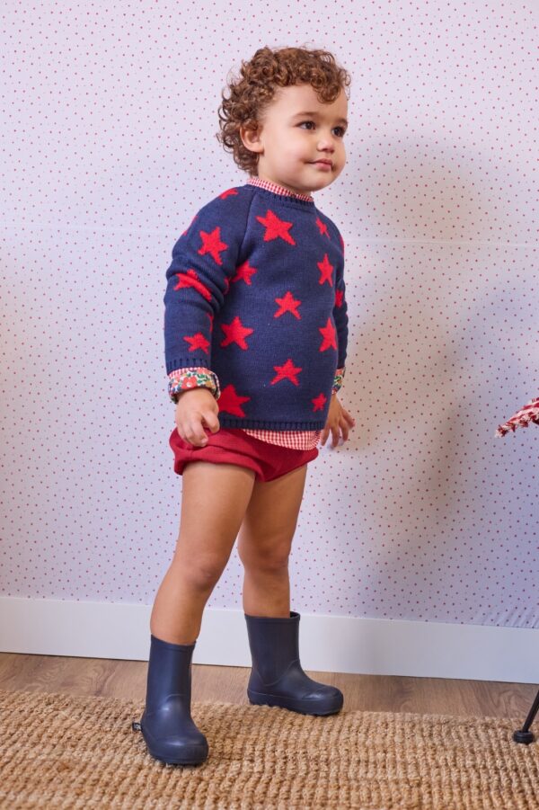 Conjunto bombacho niño boutique luna LA MARTINICA