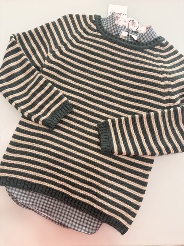 Jersey rayas petit & flower LA MARTINICA