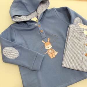 Sudadera niño terracota LA MARTINICA