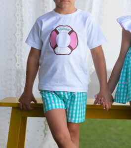 Conjunto niño caballito de mar MON PETIT BONBON