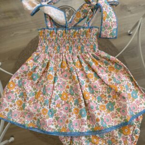 Jesusito engomado liberty turquesa MON PETIT BONBON