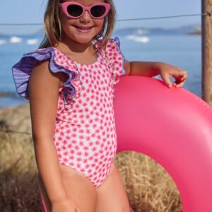 Bañador flores pantera rosa LA MARTINICA