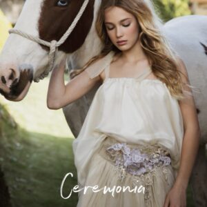 Conjunto de tul beige BIMBA COLLECTION
