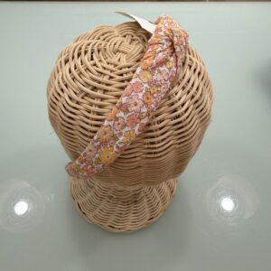 Diadema flores peach LA MARTINICA