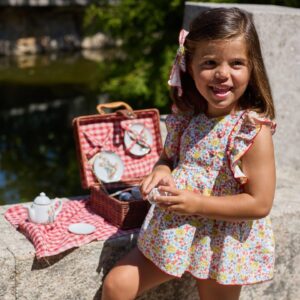 Vestido corte jesusito rocio LA MARTINICA