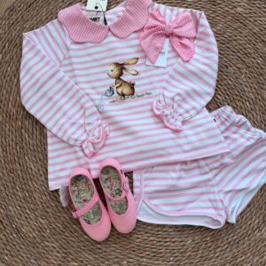 Conjunto rabbits sudadera rayas LA MARTINICA