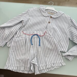 Conjunto rayas MIA Y LIA