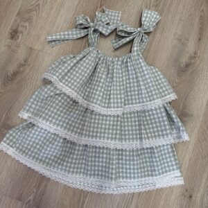 Vestido volantes BIMBA COLLECTION