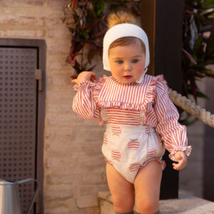 Conjunto niña manzanas COCOTE
