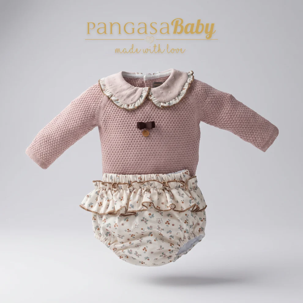 Conjunto rosa vintage PANGASA