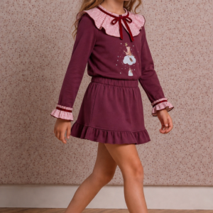 Conjunto falda felpa xandre LA MARTINICA