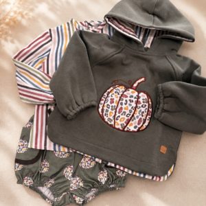Sudadera kaki calabaza JOSE VARÓN