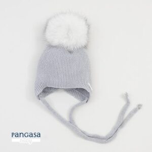 Gorro orejero gris PANGASA
