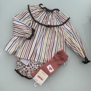 Conjunto rayas niña JOSE VARÓN